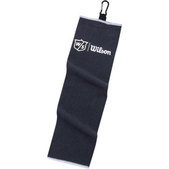 Wilson Tri Fold Towel Black