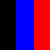 Musta / Sininen / Punainen